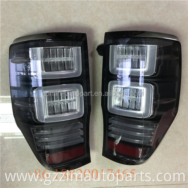 High Quality 4x4 Auto Parts modified LED Tail Lights For Ranger T6 T7 2012-2017